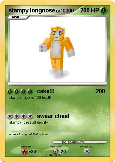 Pokemon stampy longnose