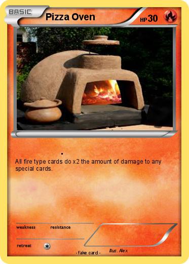 Pokemon Pizza Oven