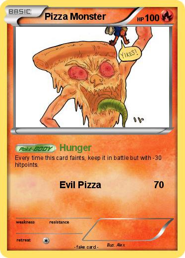 Pokemon Pizza Monster