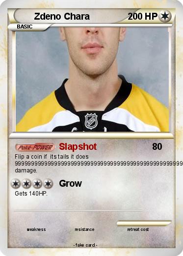 Pokemon Zdeno Chara