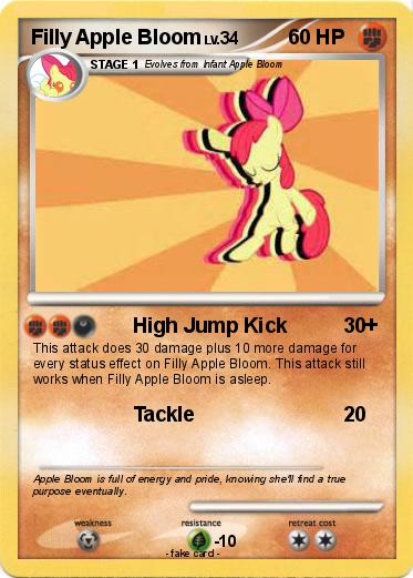 Pokemon Filly Apple Bloom