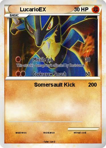 Pokemon LucarioEX