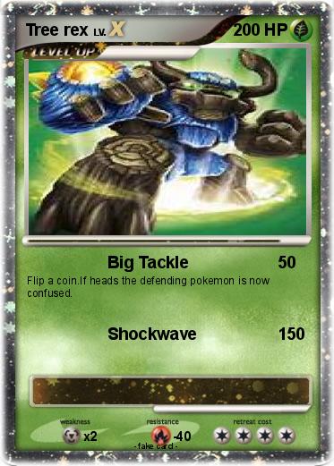 Pokemon Tree rex