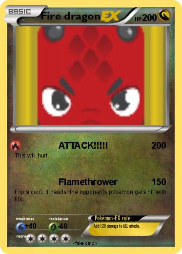 Pokemon Fire dragon