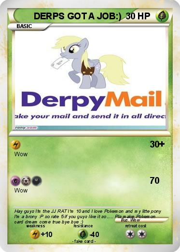 Pokemon DERPS GOT A JOB:)
