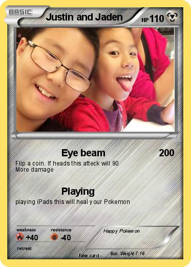 Pokemon Justin and Jaden