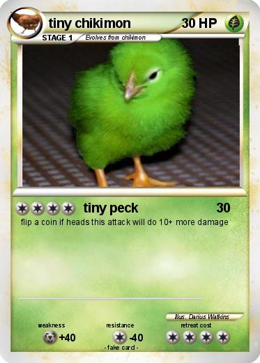 Pokemon tiny chikimon