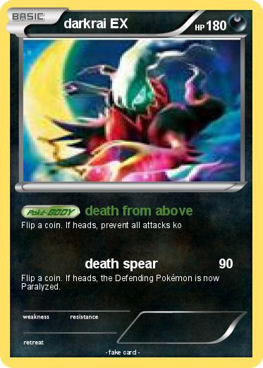 Pokemon darkrai EX