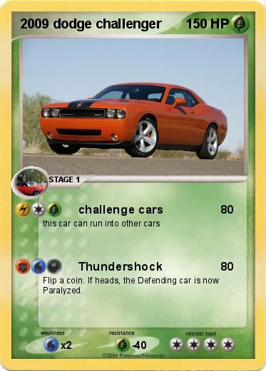 Pokemon 2009 dodge challenger
