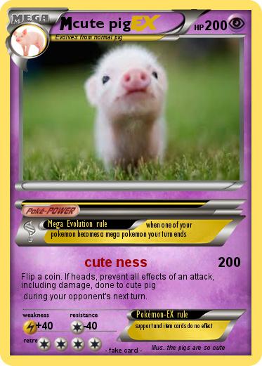 Pokemon cute pig