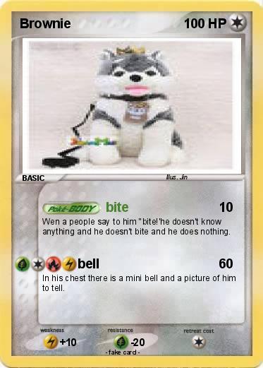 Pokemon Brownie Pokemon Brownie