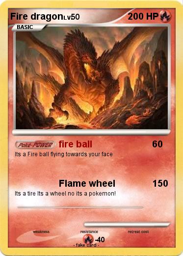 Pokemon Fire dragon
