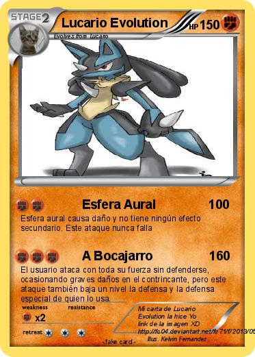 Pokemon Lucario Evolution