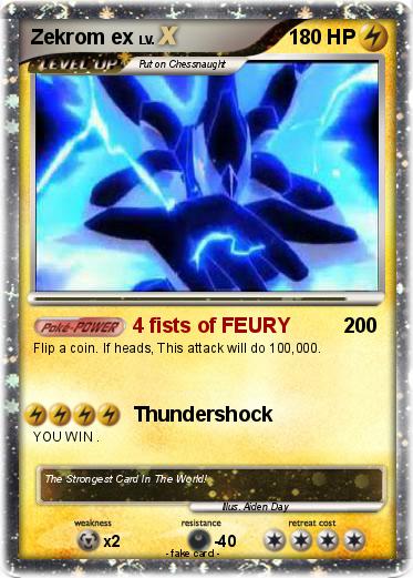 Pokemon Zekrom ex