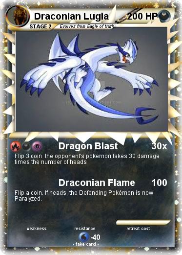 Pokemon Draconian Lugia