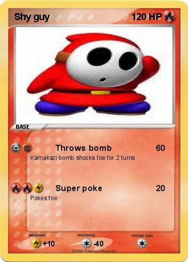 Pokemon Shy guy