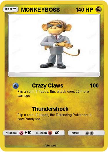 Pokemon MONKEYBOSS