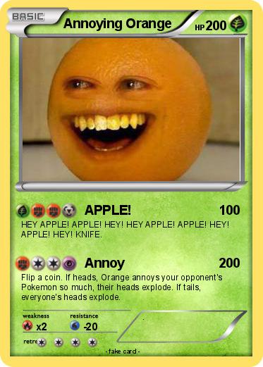 Pokemon Annoying Orange