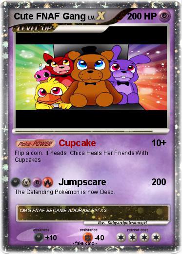 Pokemon Cute FNAF Gang