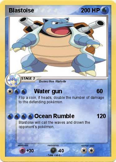 Pokemon Blastoise