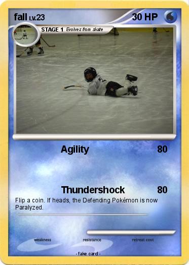 Pokemon fall