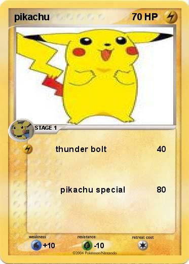 Pokemon pikachu
