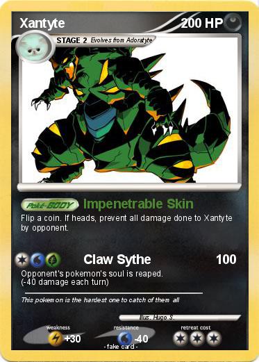 Pokemon Xantyte