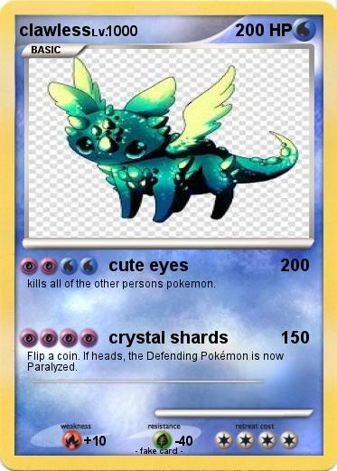 Pokemon clawless