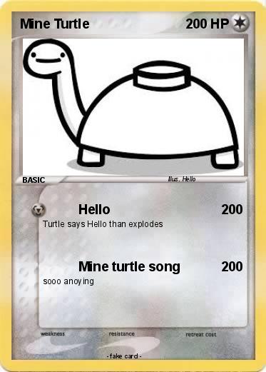 Pokemon Mine Turtle