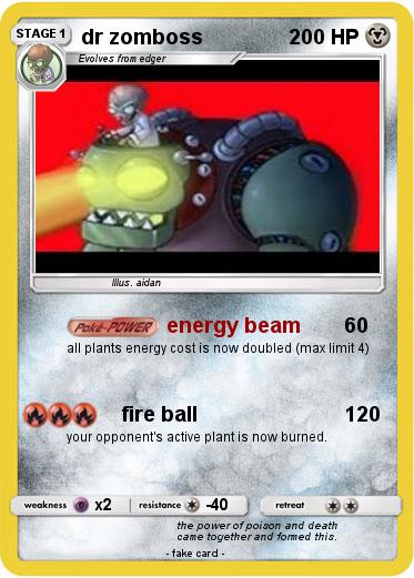 Pokemon dr zomboss
