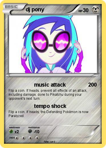 Pokemon dj pony
