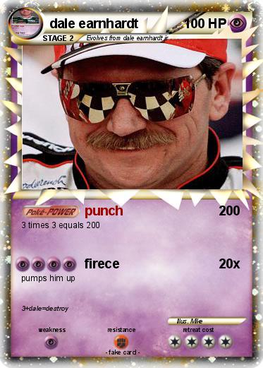 Pokemon dale earnhardt