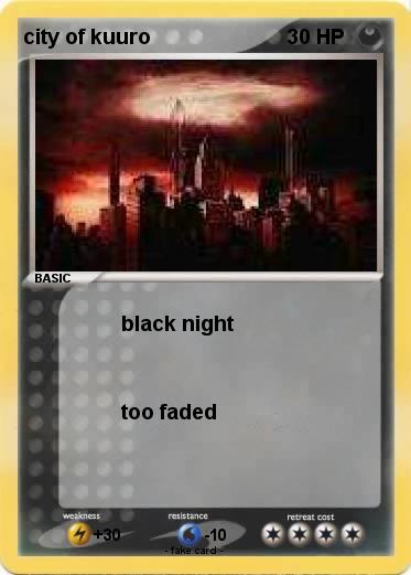 Pokemon city of kuuro