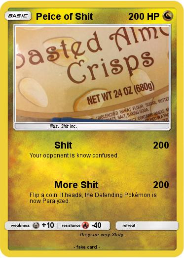 Pokemon Peice of Shit