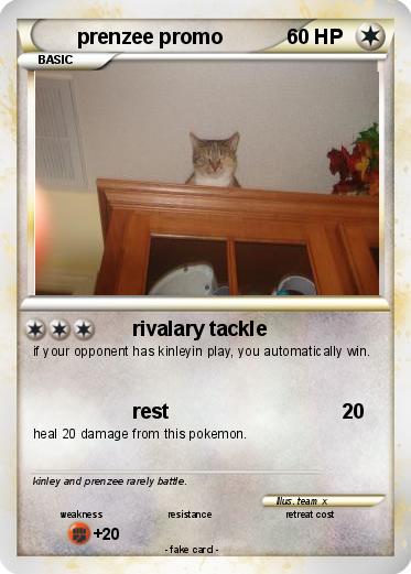 Pokemon prenzee promo