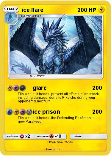 Pokemon ice flare