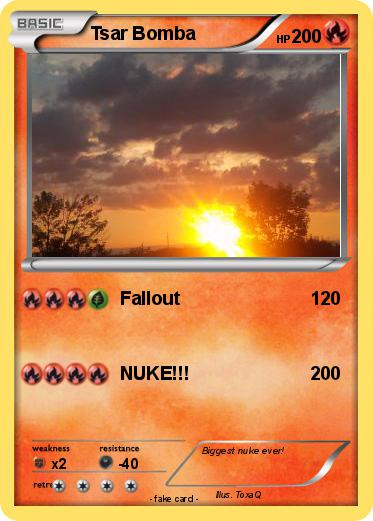 Pokemon Tsar Bomba
