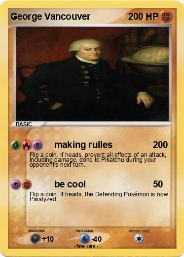 Pokemon George Vancouver
