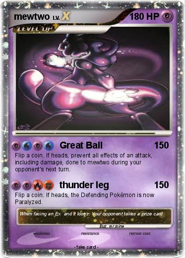 Pokemon mewtwo