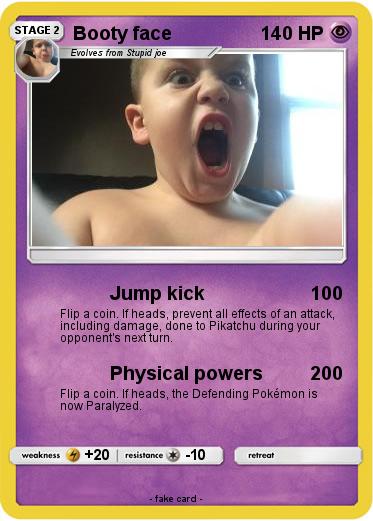 Pokemon Booty face