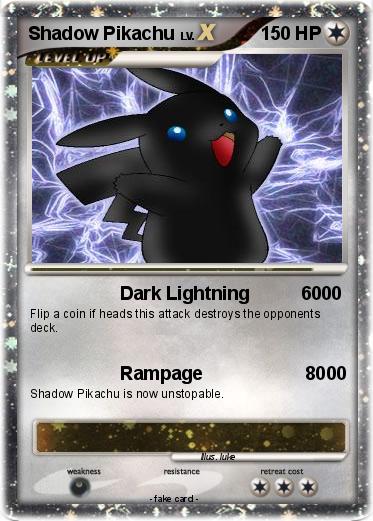 Pokemon Shadow Pikachu