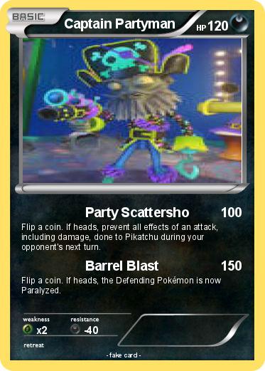 Pokemon Captain Partyman