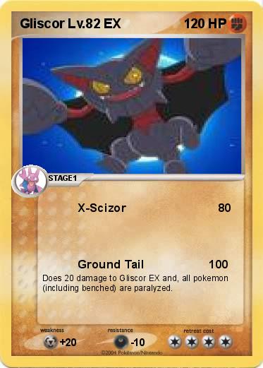 Pokemon Gliscor Lv.82 EX
