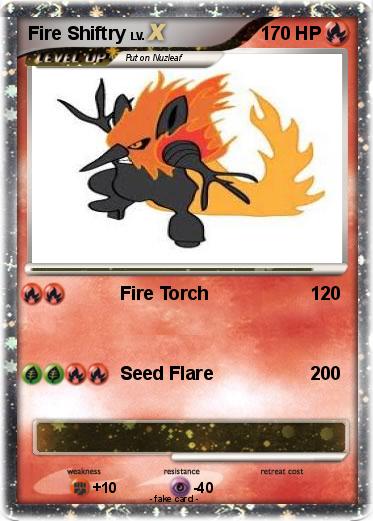 Pokemon Fire Shiftry