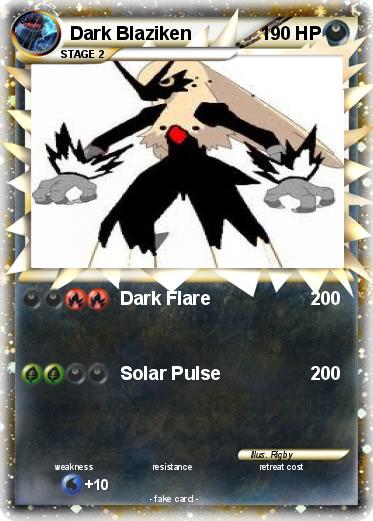 Pokemon Dark Blaziken
