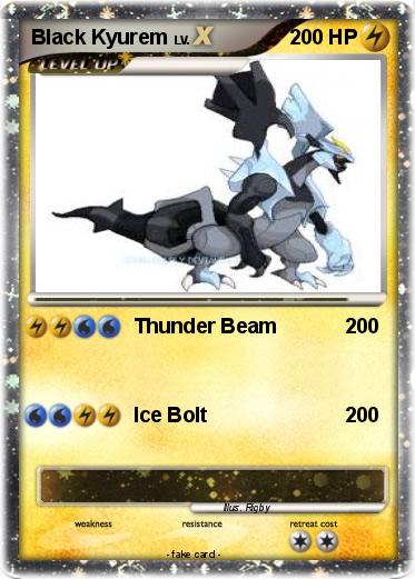 Pokemon Black Kyurem