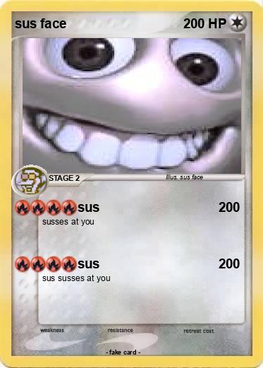 Pokemon sus face