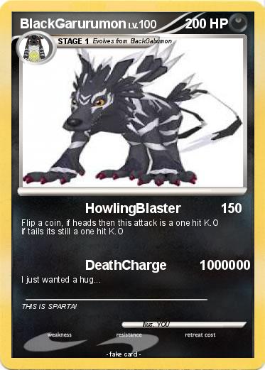 Pokemon BlackGarurumon