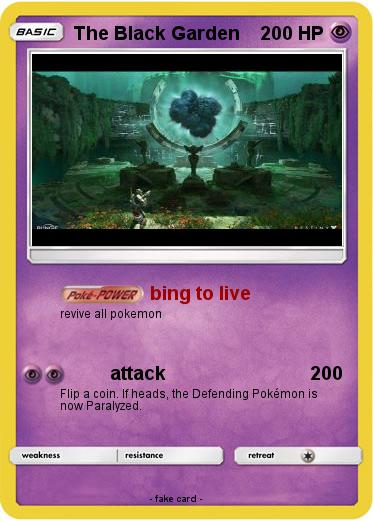 Pokemon The Black Garden