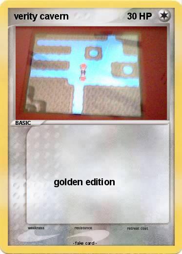 Pokemon verity cavern